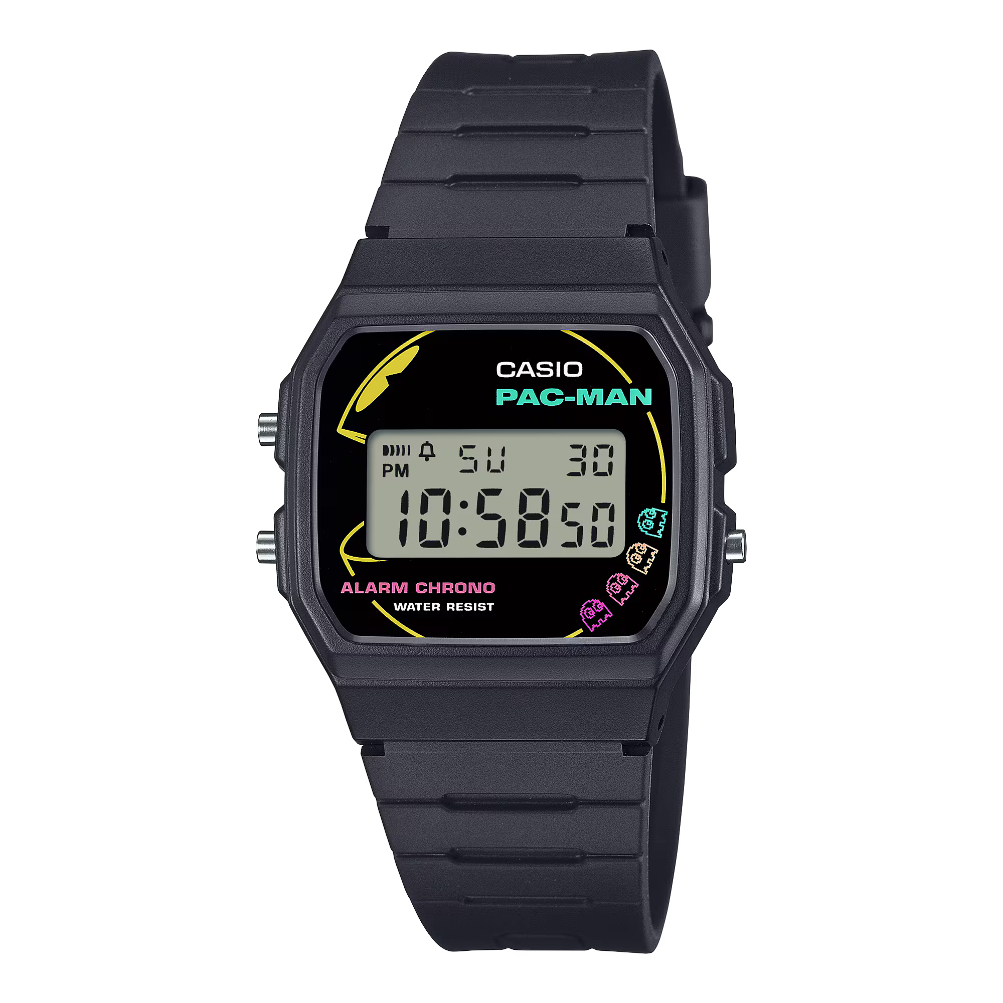 Casio PAC-MAN Collaboration, Black F-91WPC-1ADR