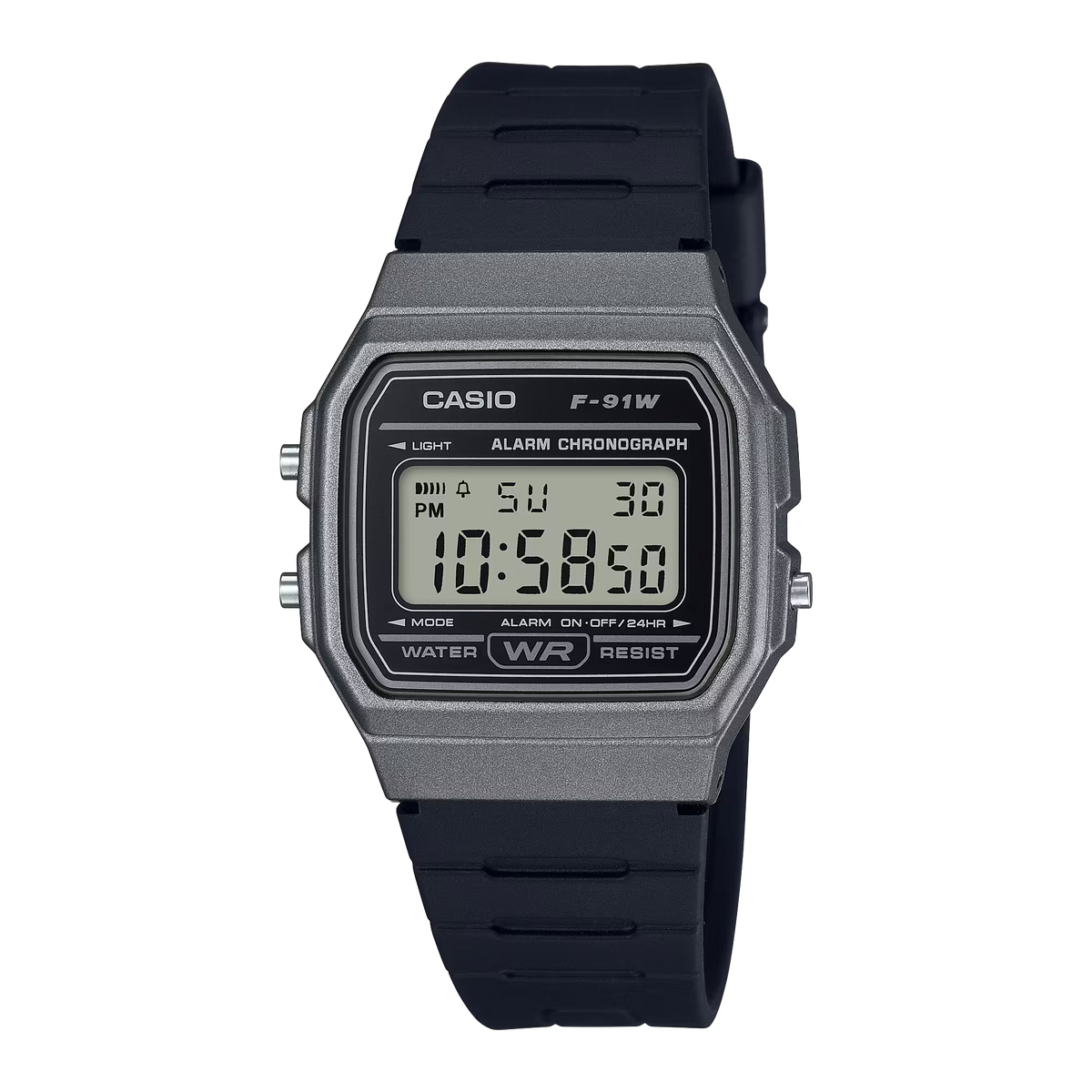 Casio Digital Unisex Watch - F-91WM-1BDF