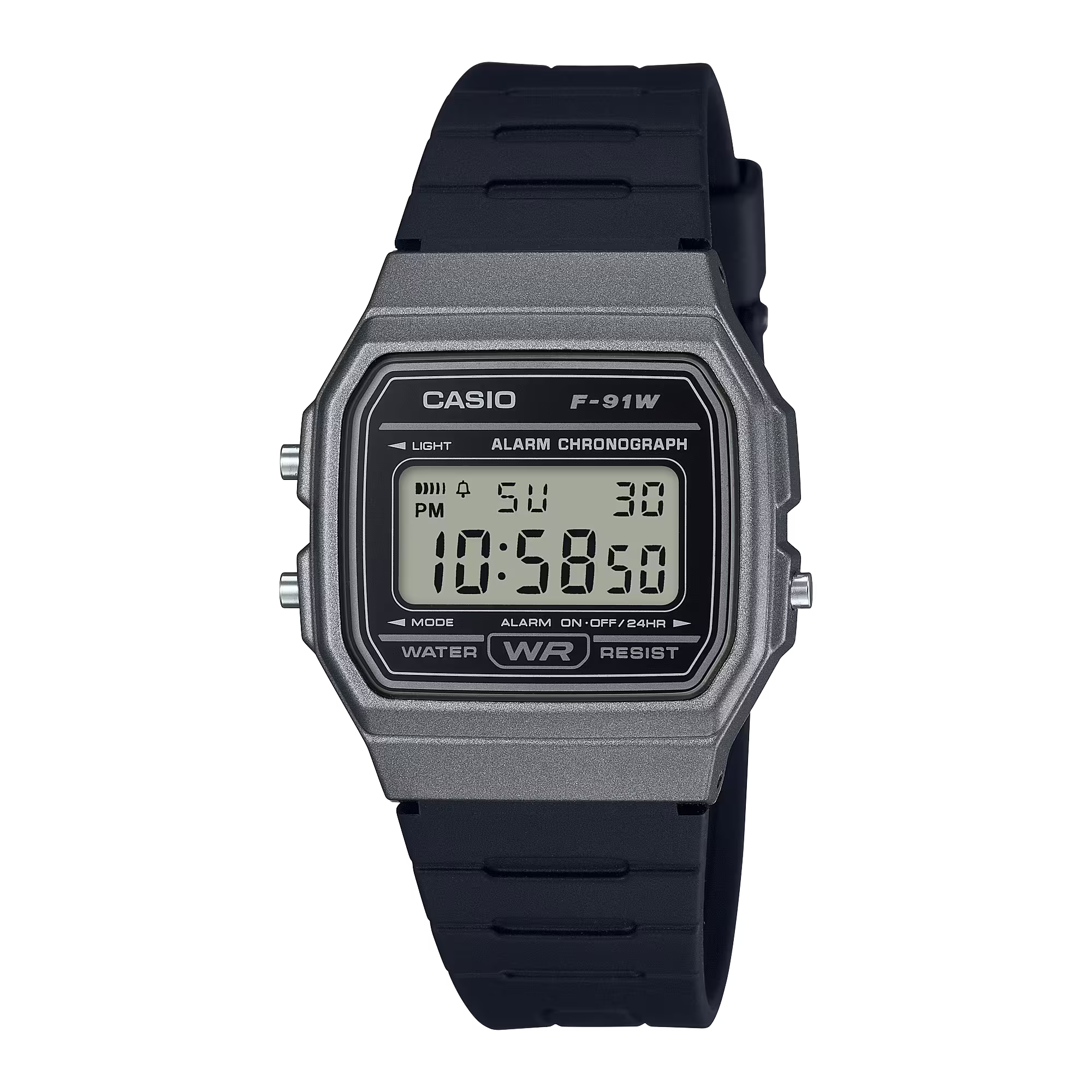 Casio Digital Unisex Watch - F-91WM-1BDF