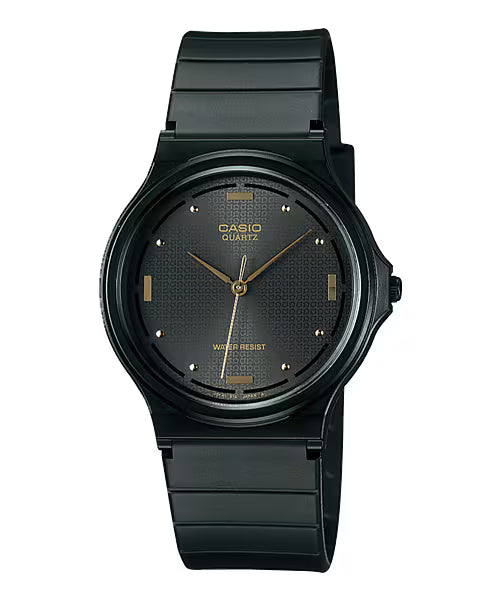 Casio Men's Watch with Black/Gold Dial MQ-76-1ALDF
