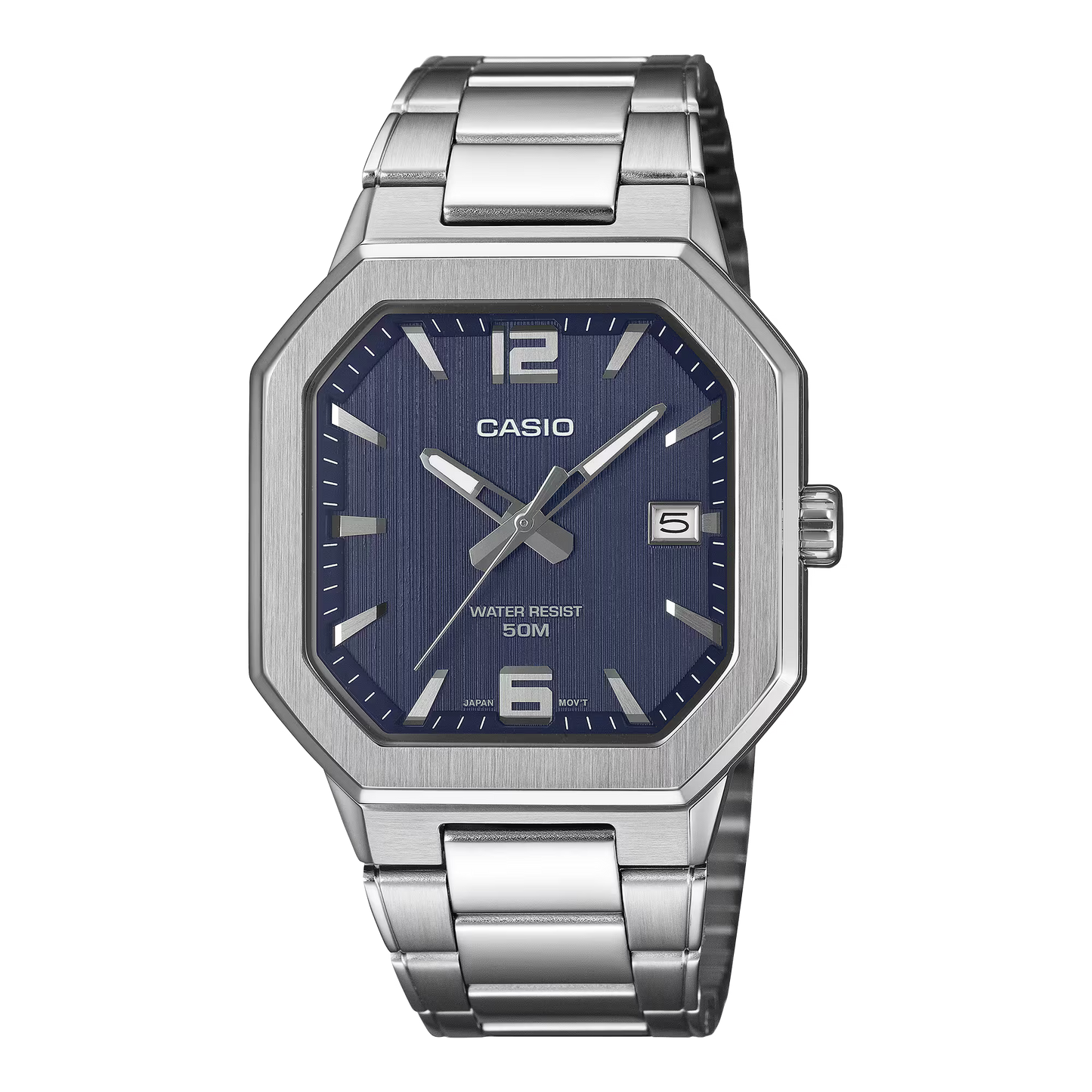 Casio Men Analog Blue Watch MTP-B195D-2AVDF