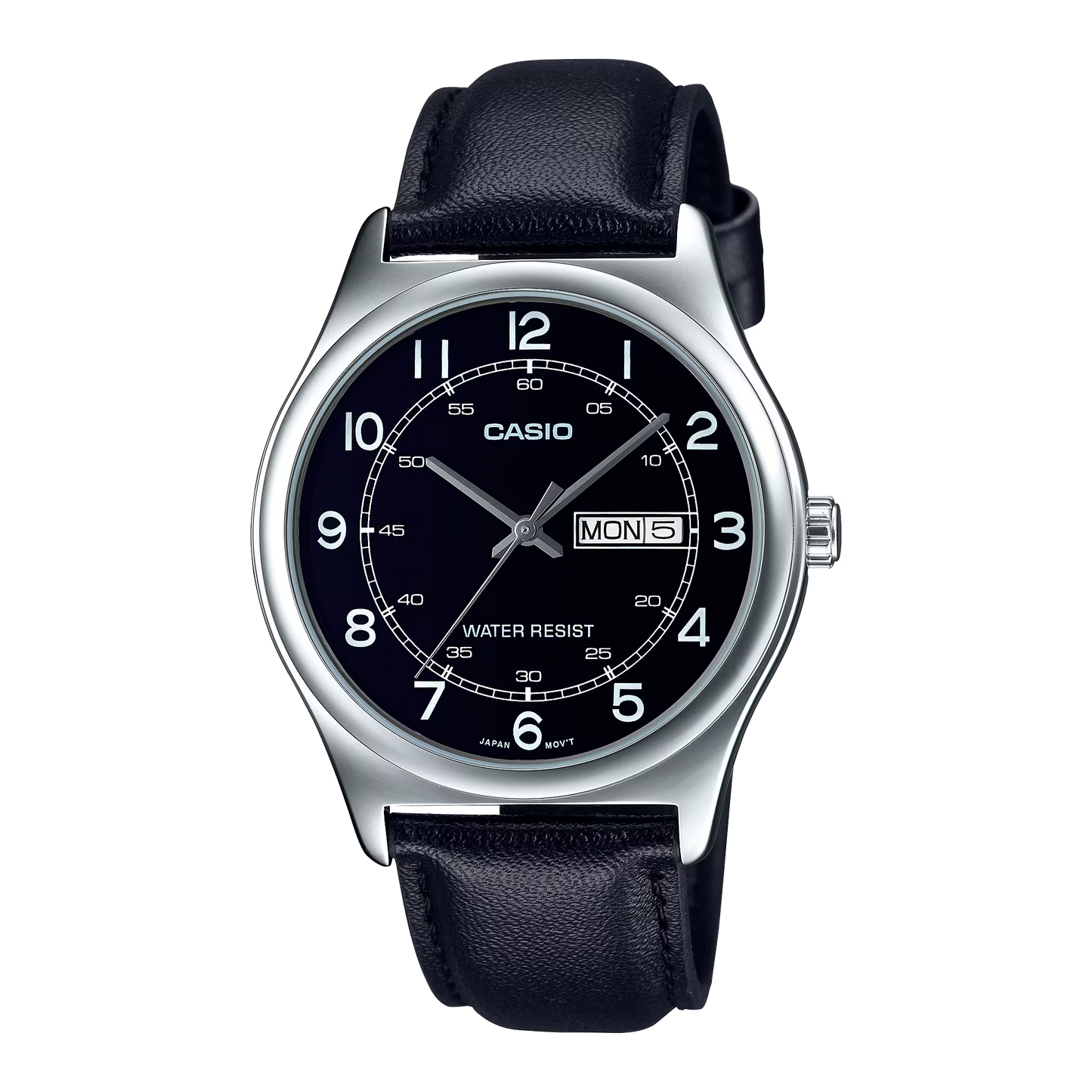 Casio Elegant Watch, Black, Classic MTP-V006L-1B2UDF