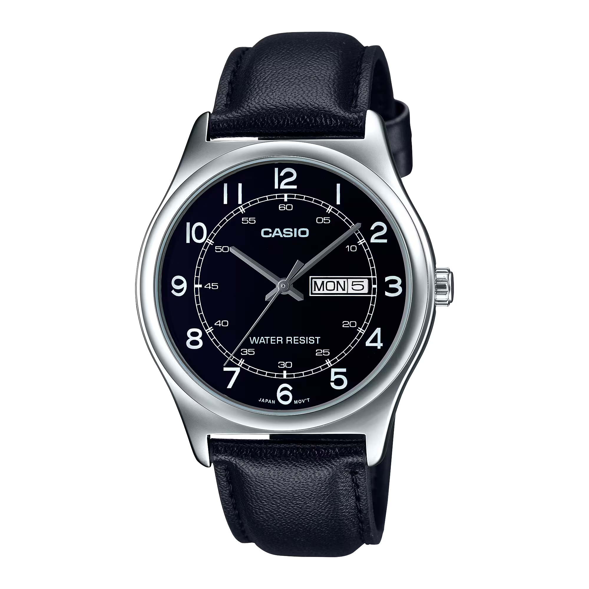 Casio Elegant Watch, Black, Classic MTP-V006L-1B2UDF