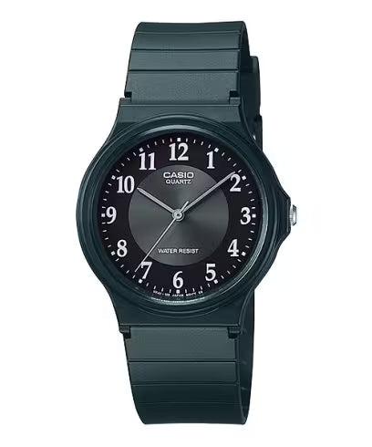 Casio Men's Analogue Quartz Watch with Resin Strap MQ-24-1B3LDF